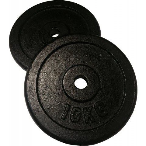 Vægtskiver, jern (2 x 2,5kg - 15kg) 50mm