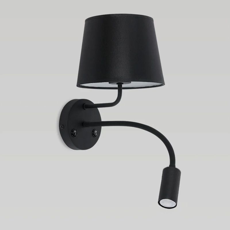 TOOLIGHT væglampe APP1610-2W Sort 16x10x30cm