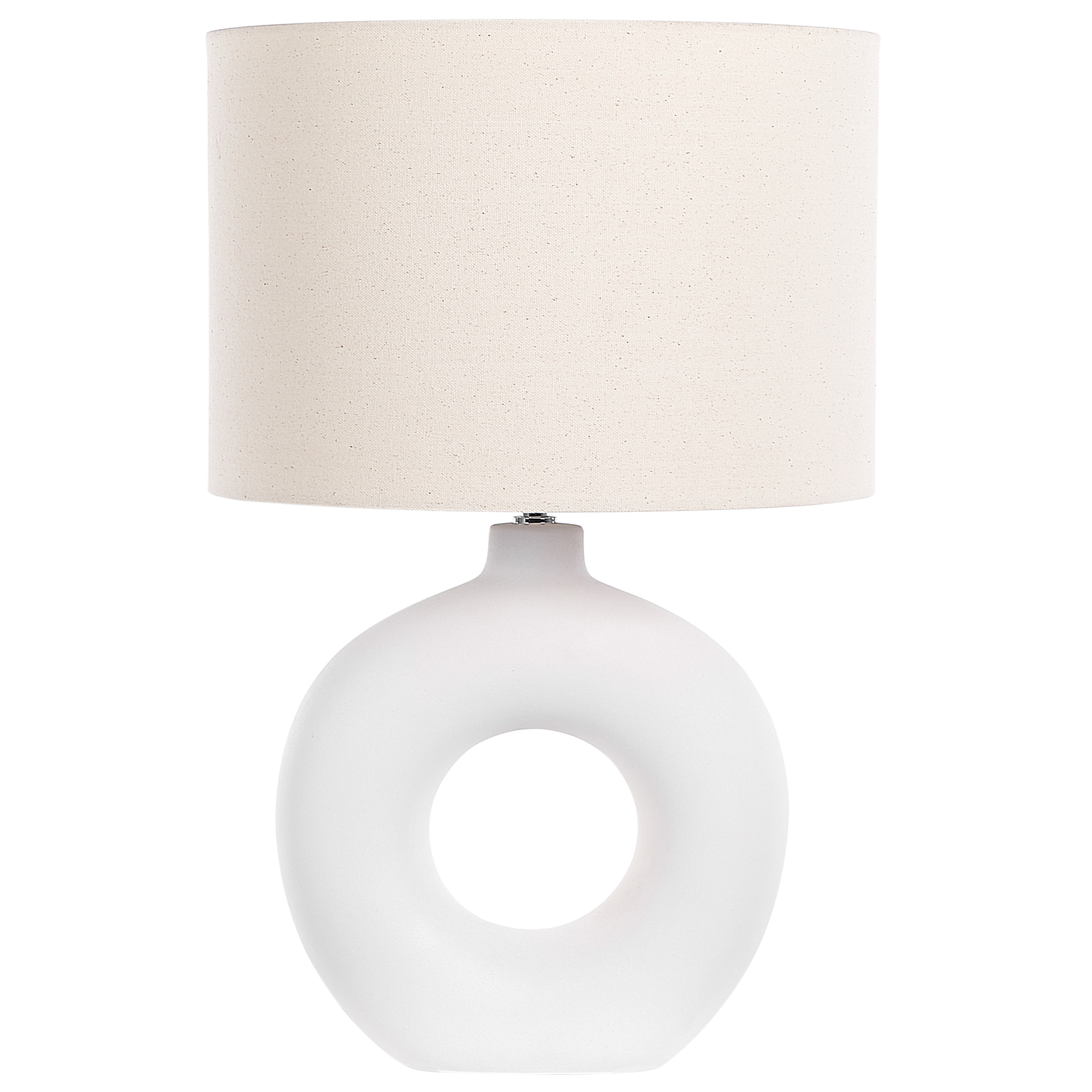 Bordlampe VENTA Keramik Hvid