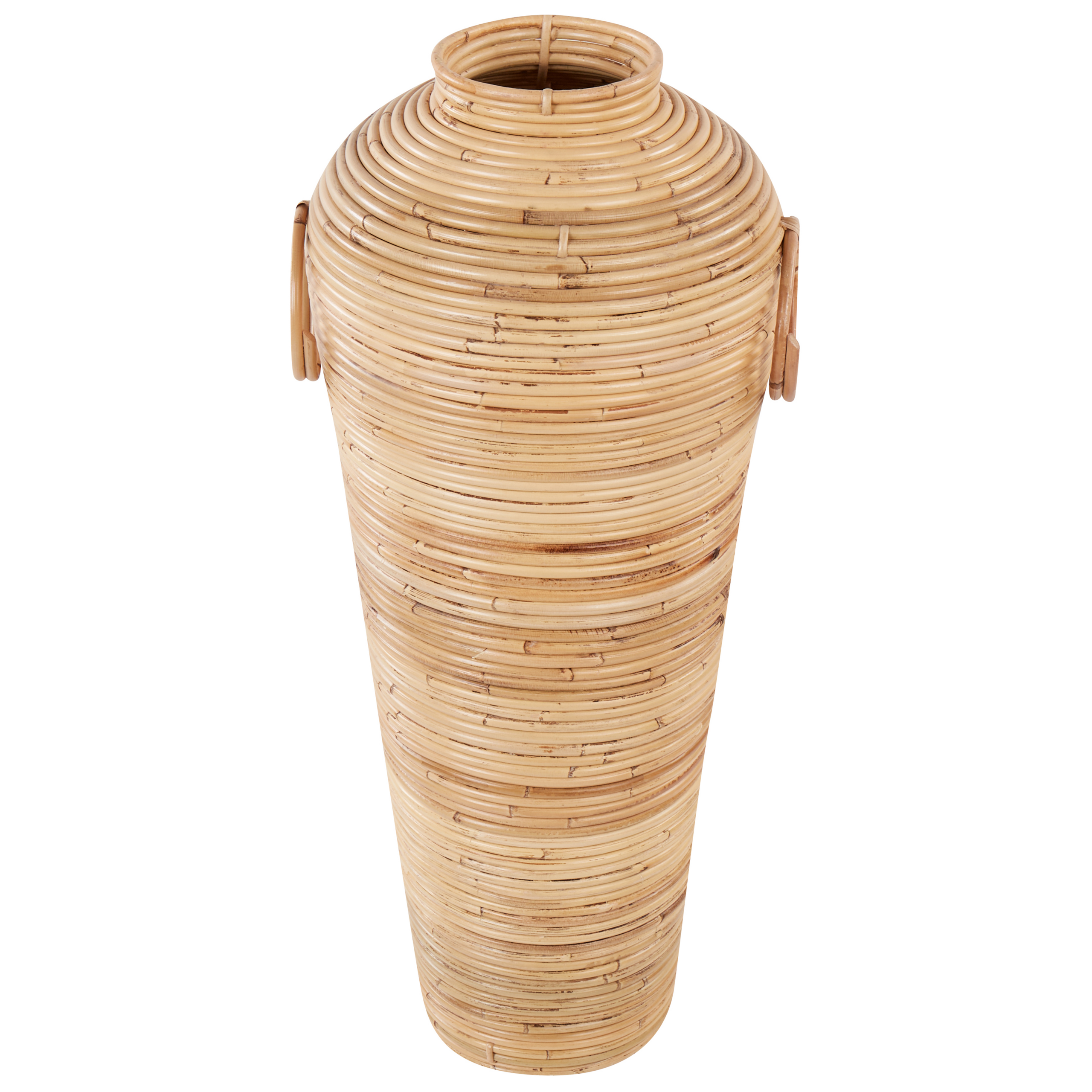 Dekovase ELATIA 70 cm Rattan Naturlig