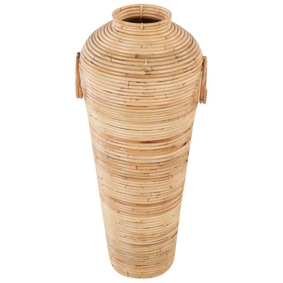 Dekovase ELATIA 70 cm Rattan Naturlig