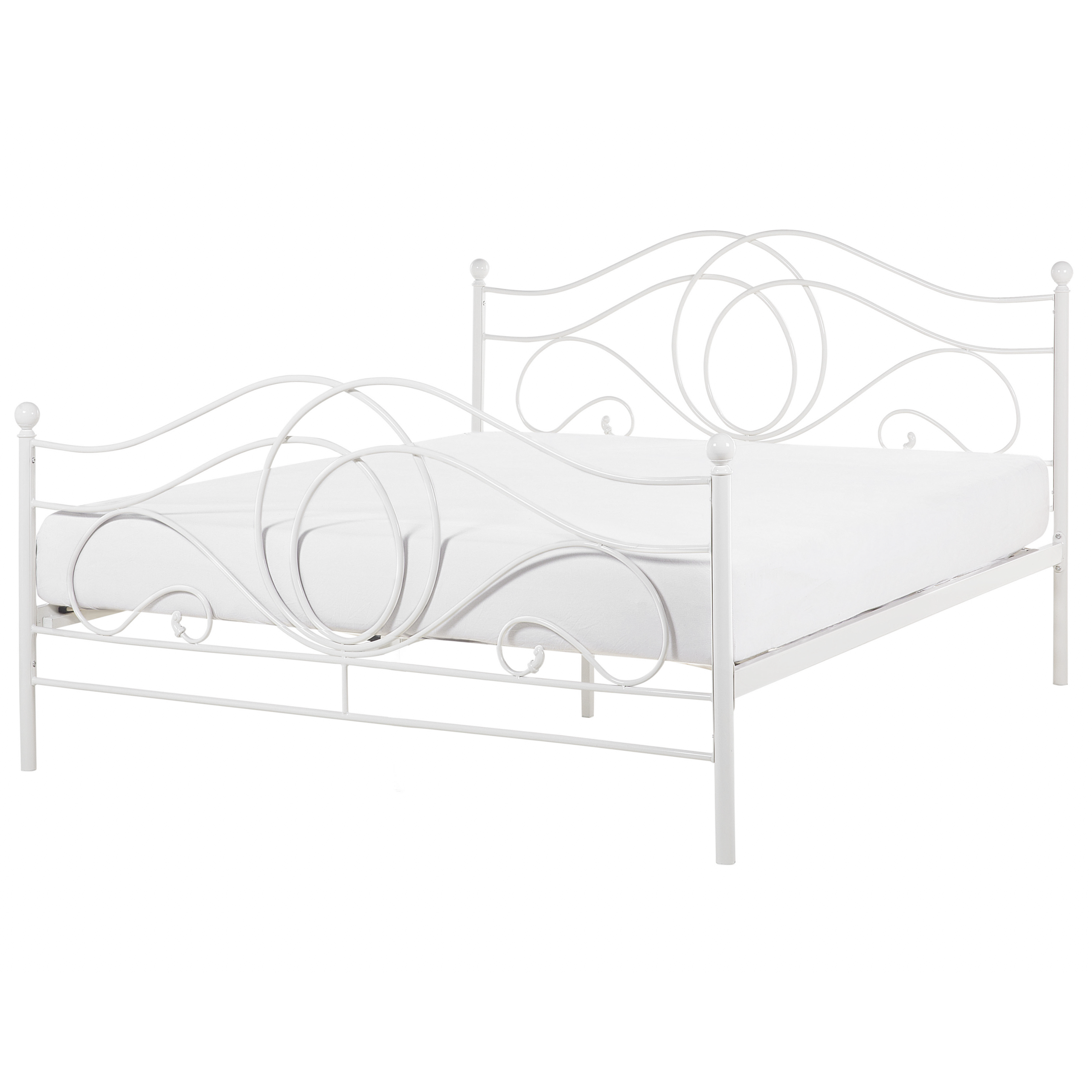 Seng Metal LYRA 140 x 200 cm Hvid