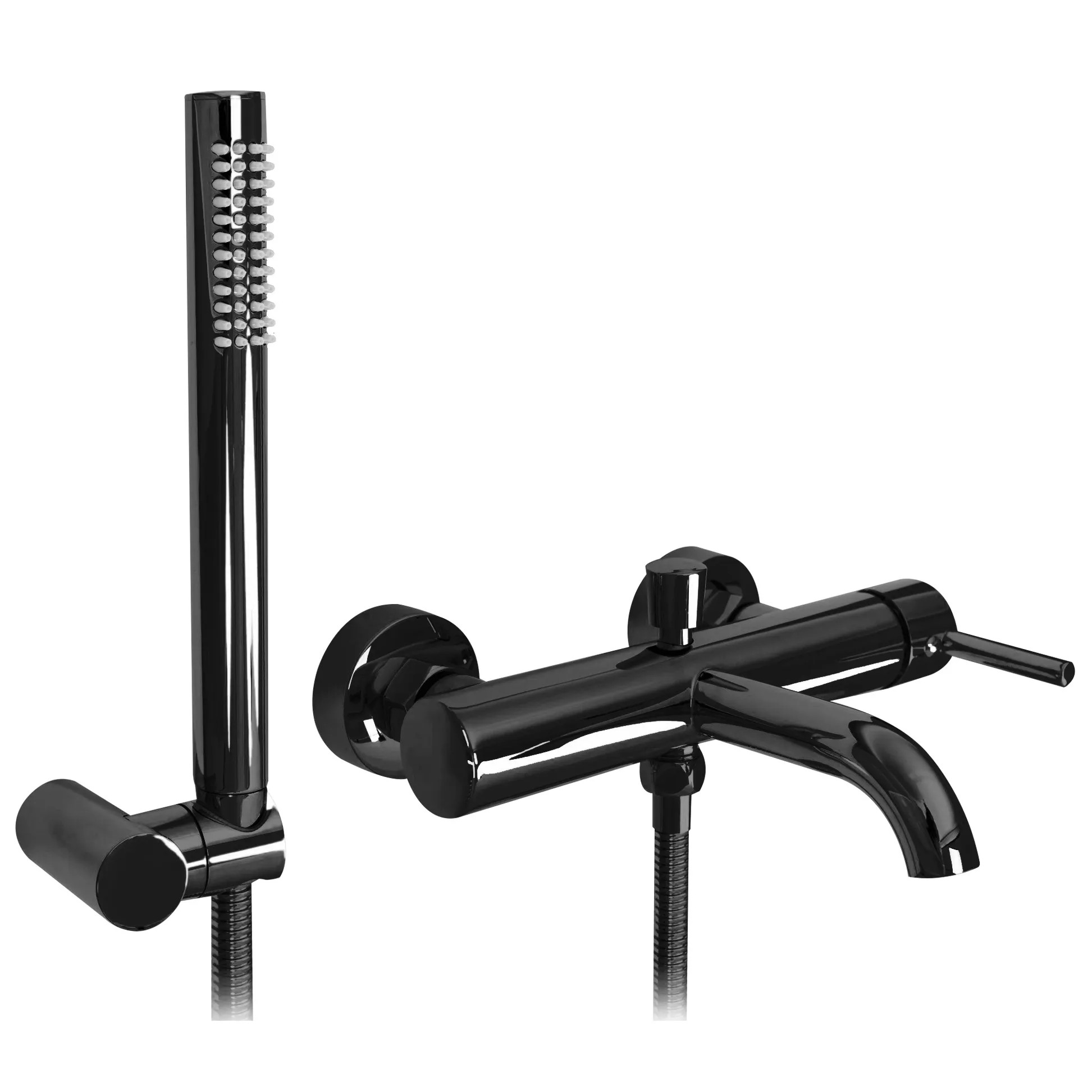 REA badekarsarmatur LUNGO Metalsort, 19x25x4,5cm