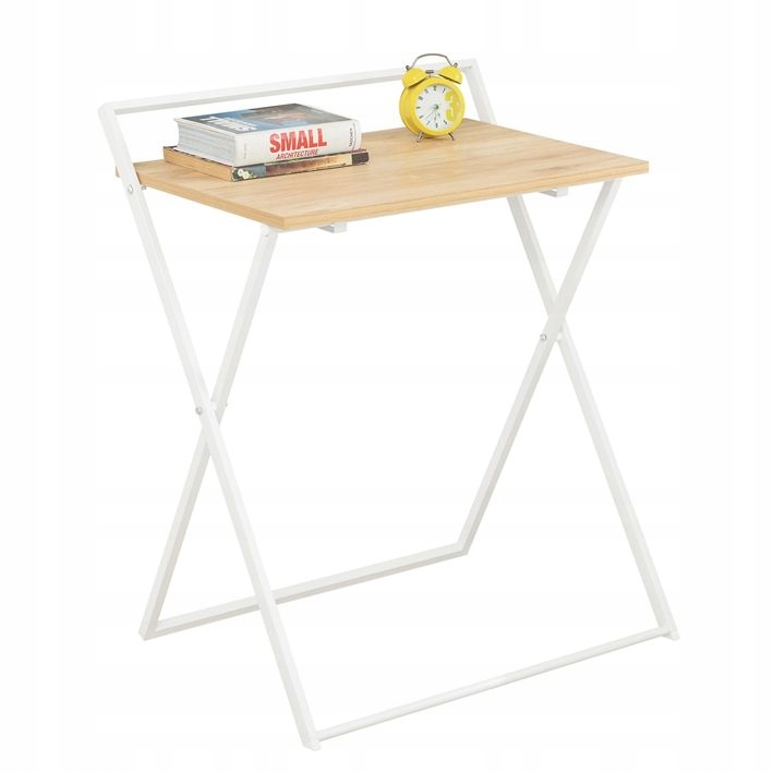 SoBuy lille skrivebord, Skrivebord, Skrivebord med skuffer FWT88-WN