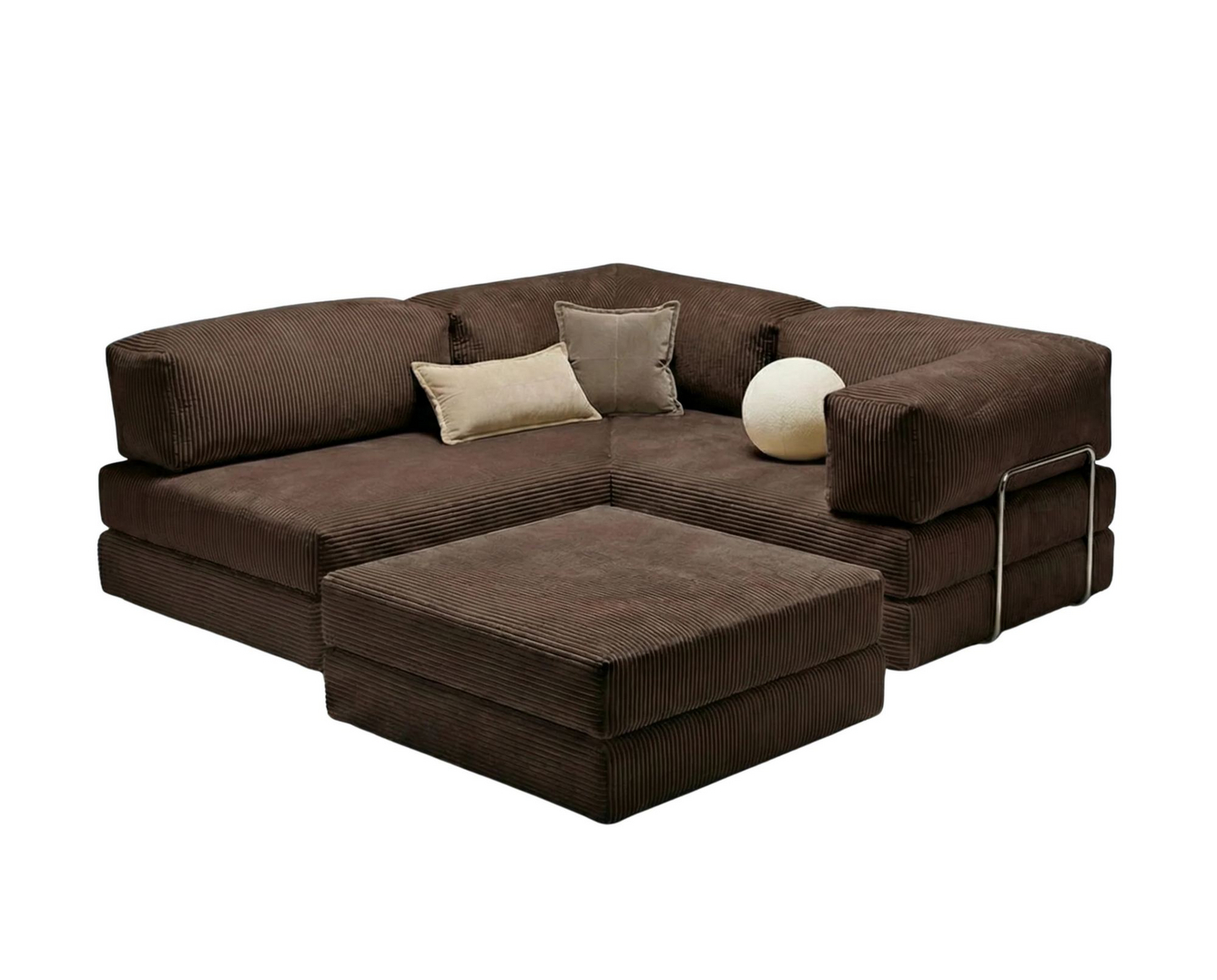 Norda Design Hjørnesovesofa Kanyon 100 x 300 x 36 cm
