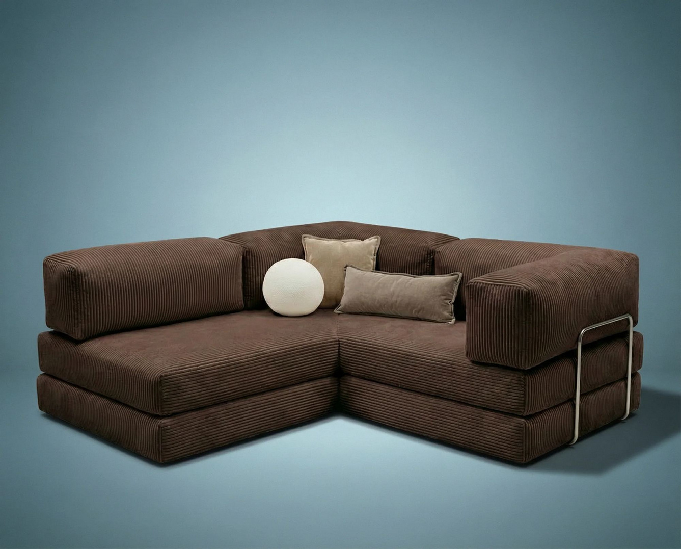 Norda Design Hjørnesovesofa Kanyon 100 x 300 x 36 cm