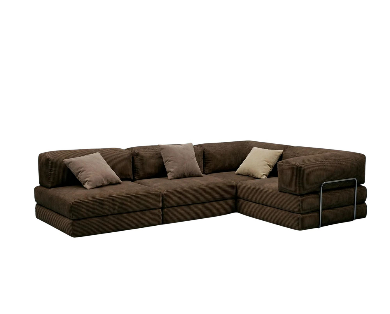 Norda Design Hjørnesovesofa Kanyon 100 x 300 x 36 cm