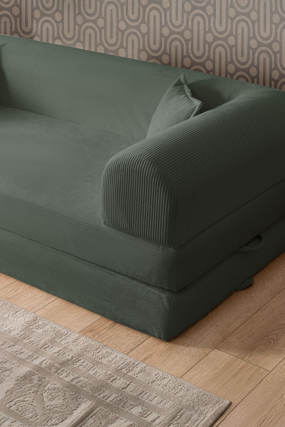 Norda Design 3-personers sovesofa Legom Eco 90 x 190 x 36 cm