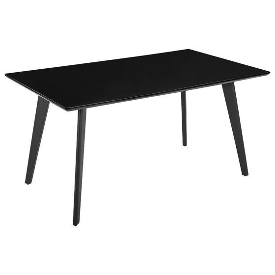 Spisebord DORCAS Sort 150 cm 90 cm
