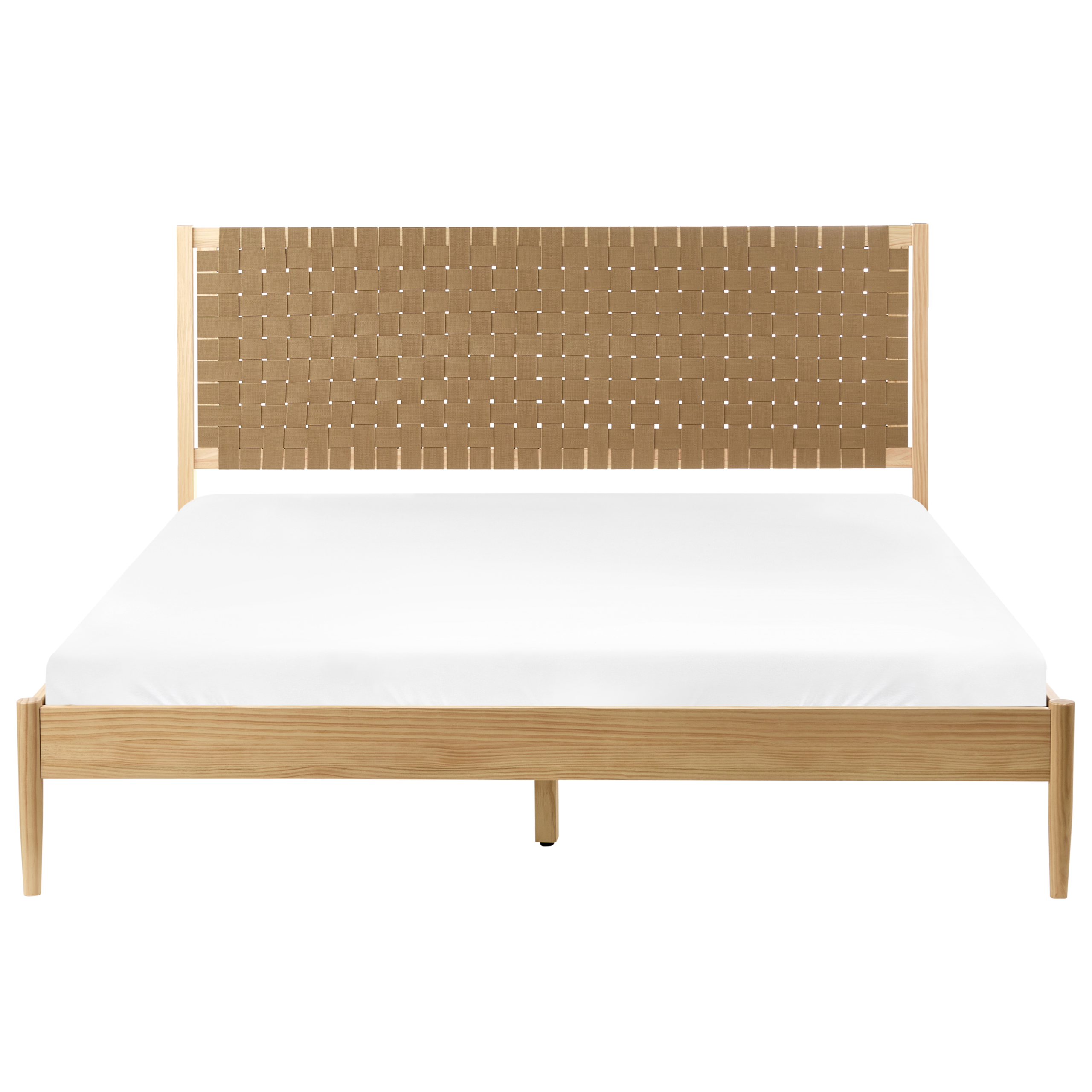 Seng Fyretræ BRUNEMONT 180 x 200 cm Lysebrun