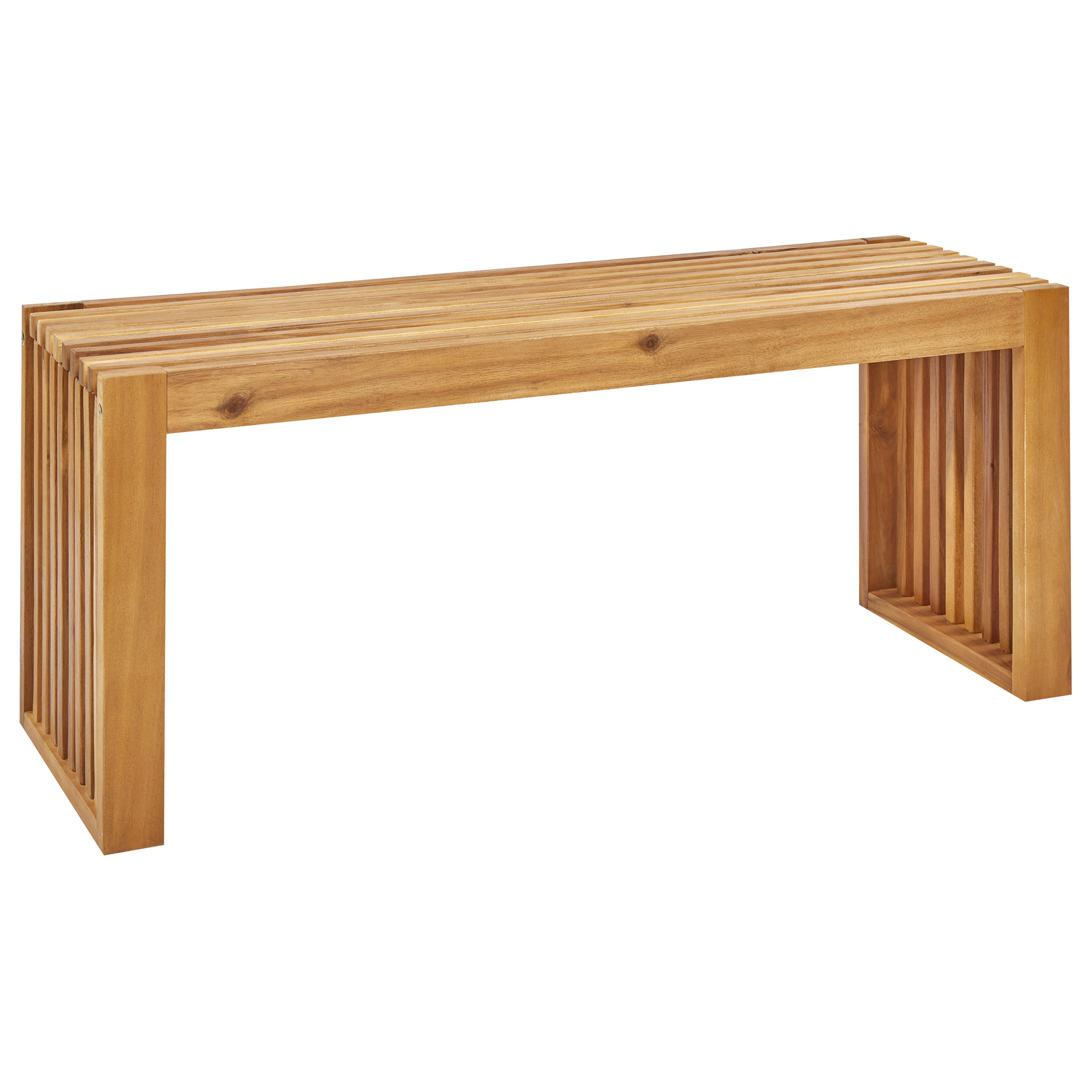 Havebænk BELLANO 105 cm Akacietræ Brun