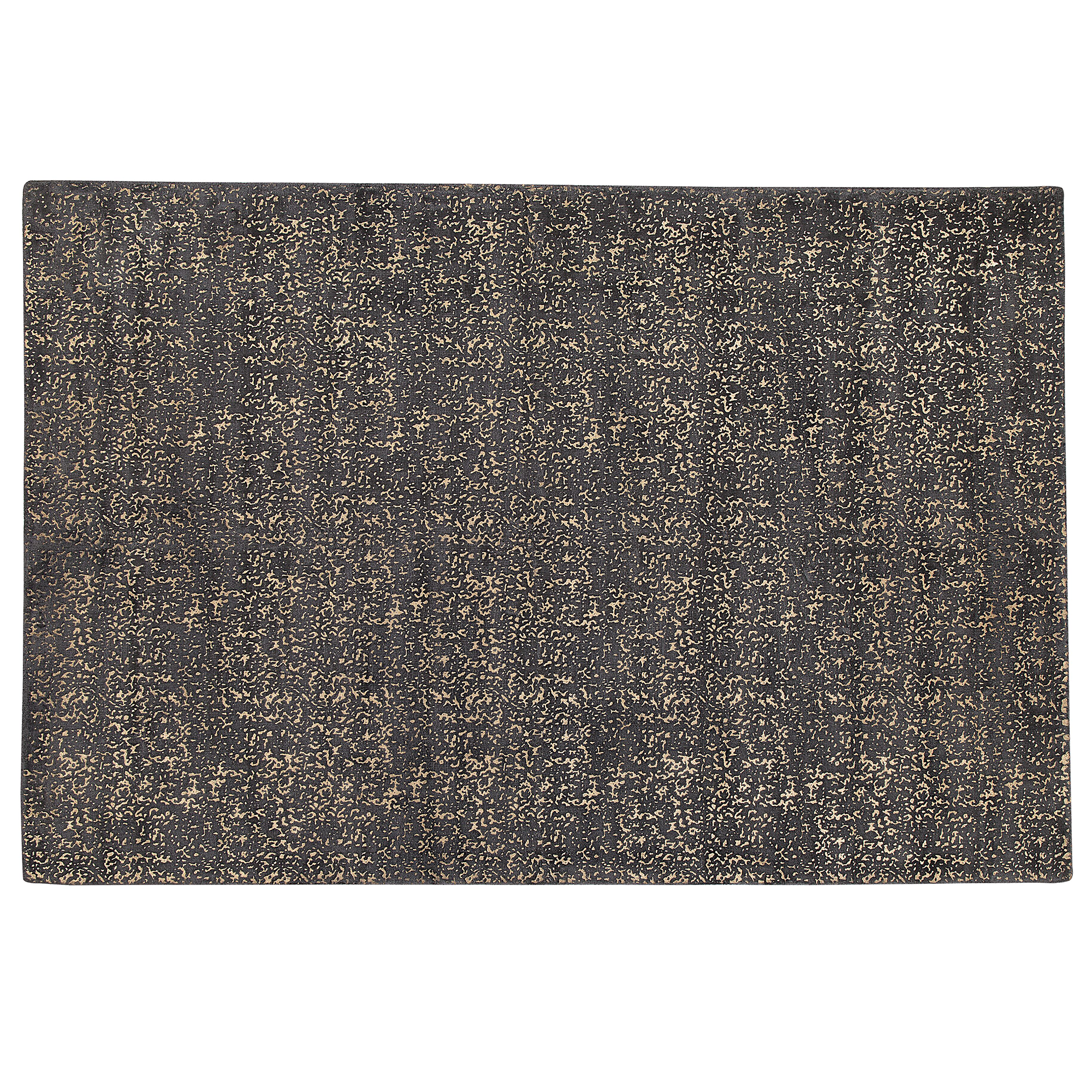 Gulvtæppe ESEL Guld 140 x 200 cm Viskose