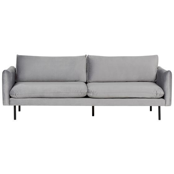 Sofa 3 personers VINTERBRO Velour Grå