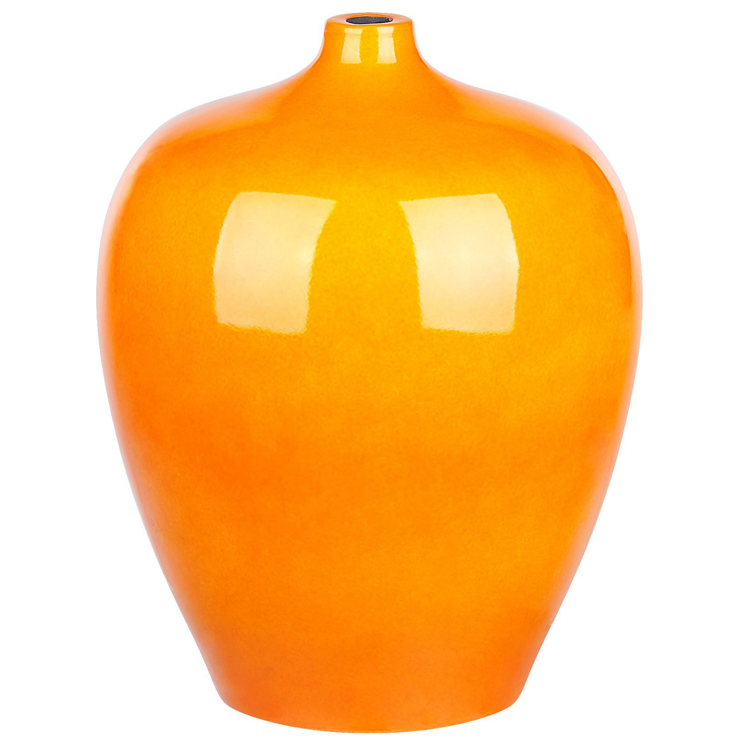 Blomstervase TERRASA 37 cm Keramik Orange