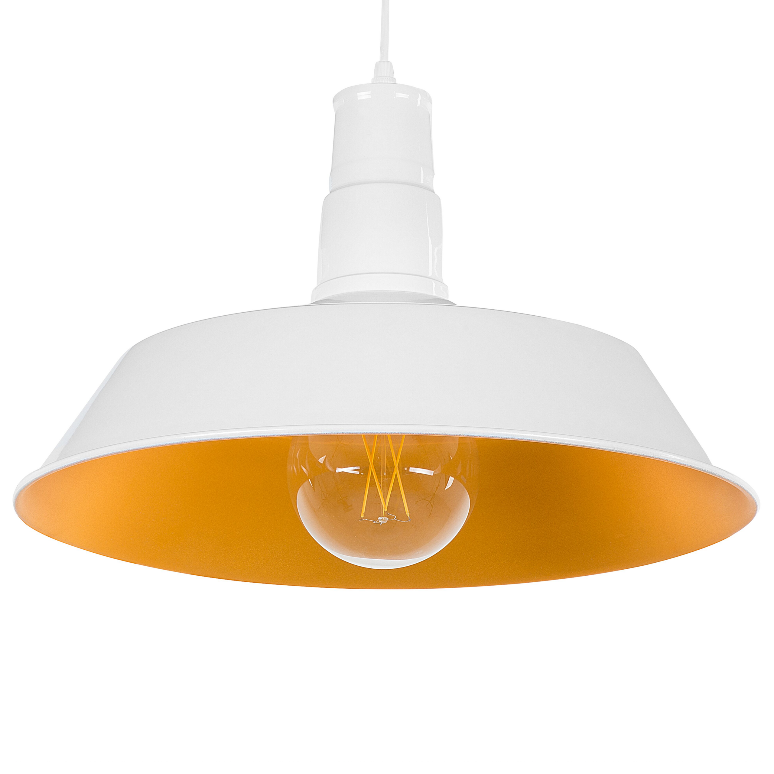 Loftlampe BAYOU Metal Hvid