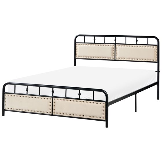 Seng Metal BREUILLET 140 x 200 cm Sort