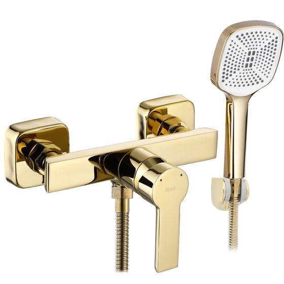 REA brusearmatur MY2021-8G ARGUS Guld, 13x19x10,5cm