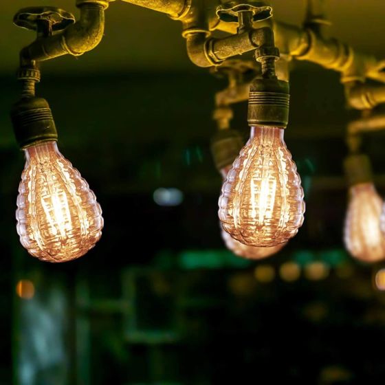 NETTLIFE E27 LED-pære vintage lampe retro varm hvid Edison-pære glødepære varm hvid energisparepære 4W pære