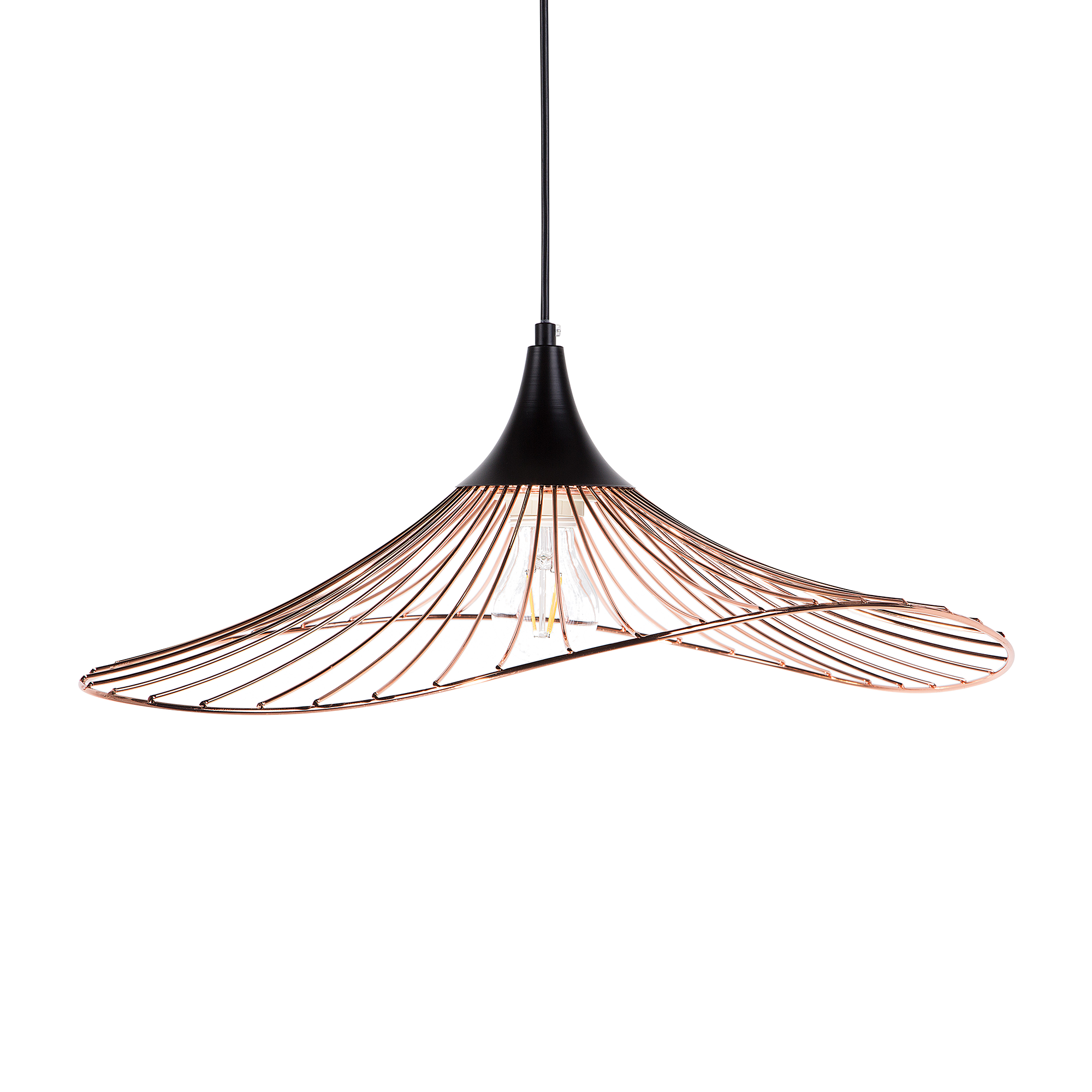 Loftlampe MAZARO Metal Kobber