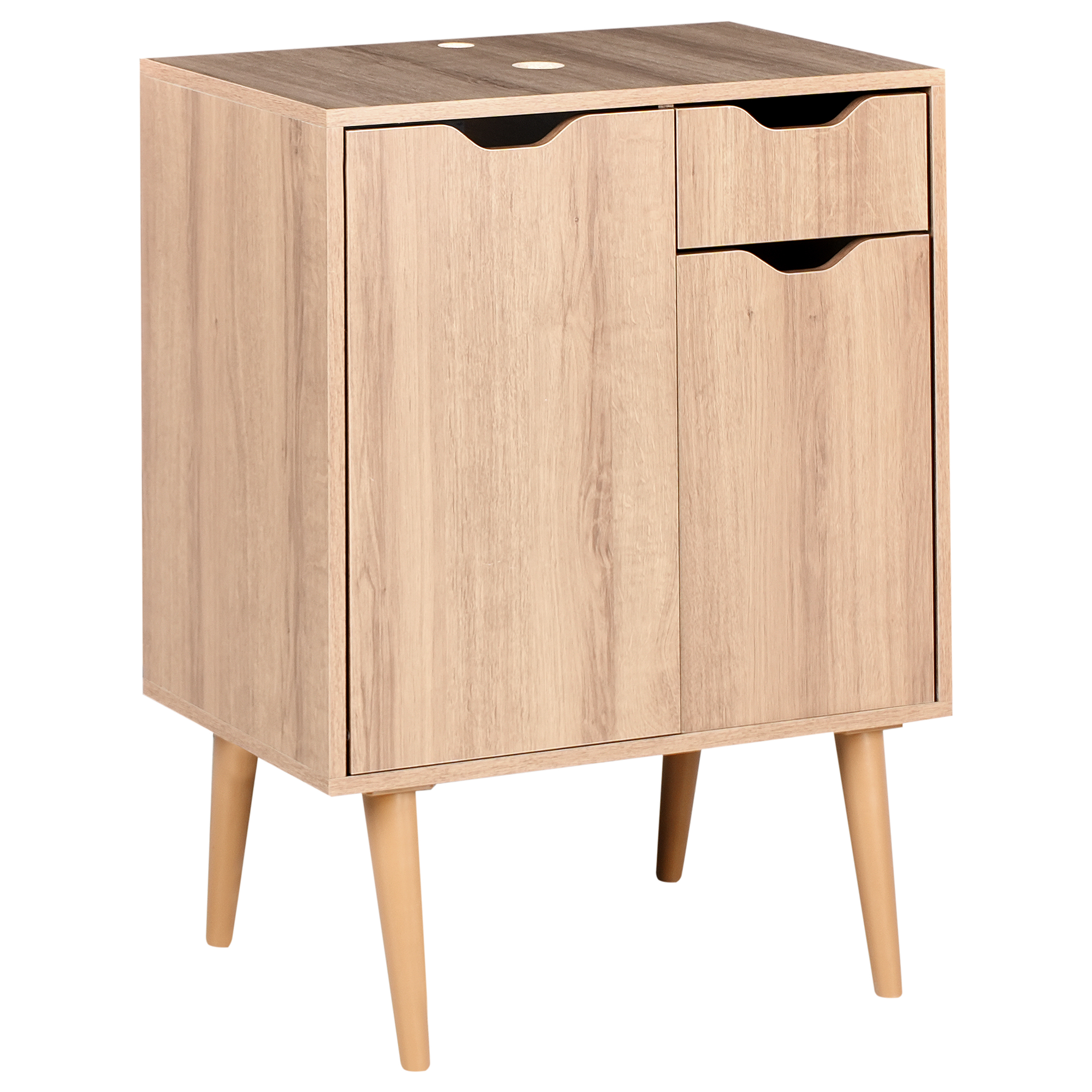 Vaskeskab CANOAS 60 cm Lysebrun