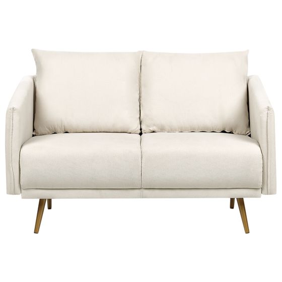 Sofa 2 personers MAURA Lys Beige