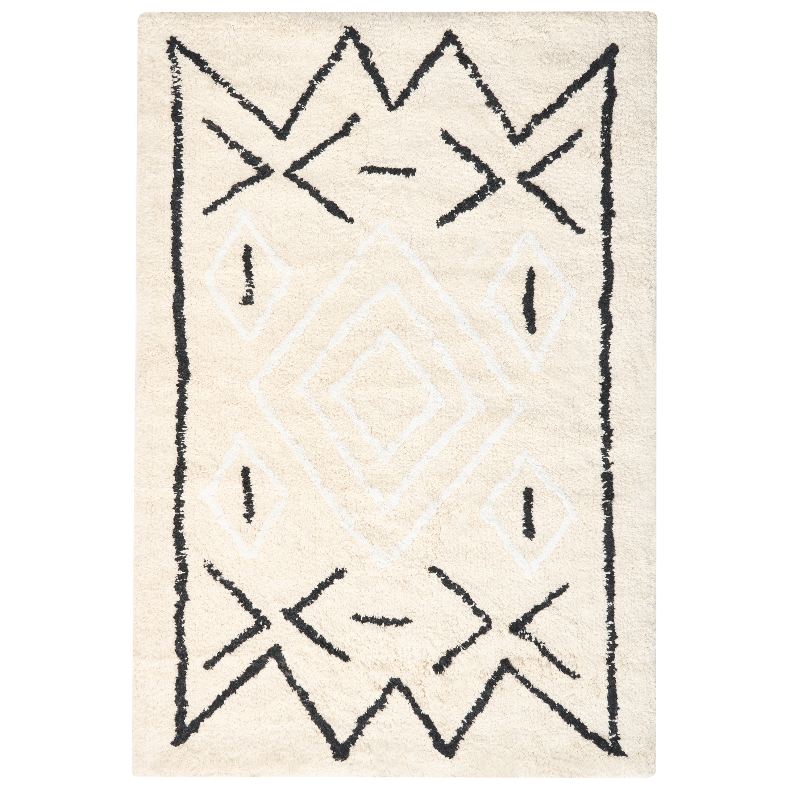 Bademåtte UNTLA Lys Beige 60 x 90 cm Bomuld
