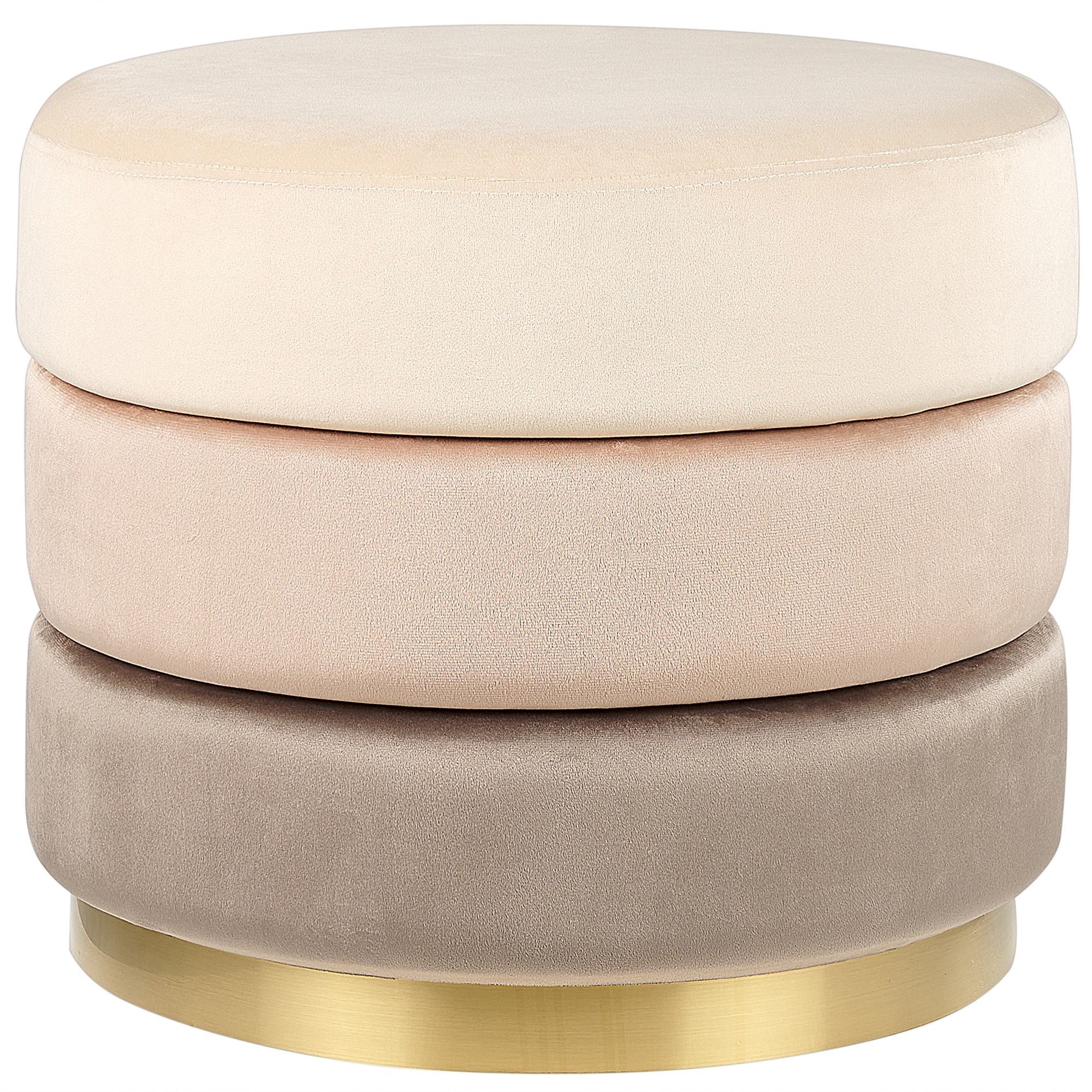 Puf LOUIN Velour Beige