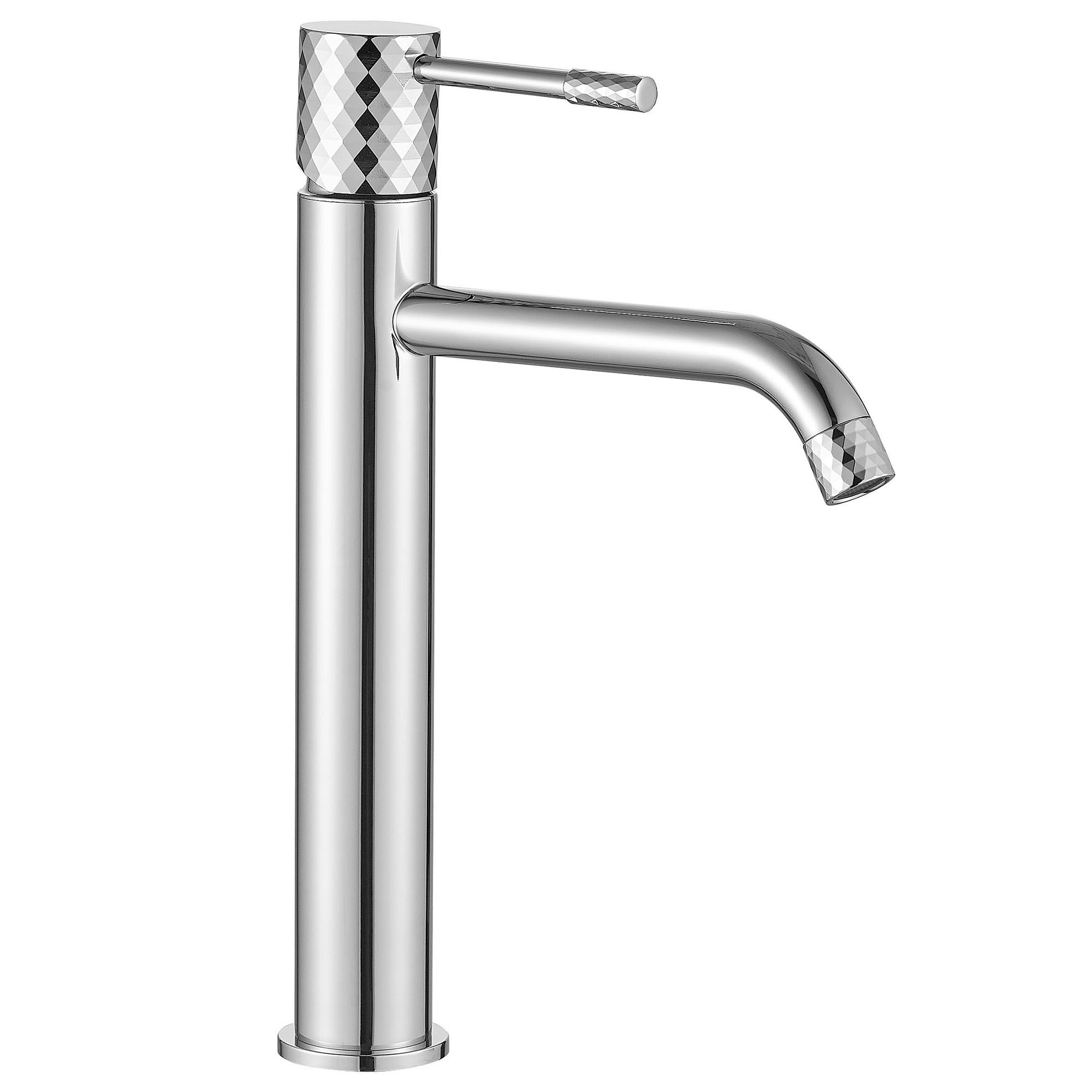 REA håndvaskarmatur Lungo Diamond Høj Krom, 13,5x2x30cm