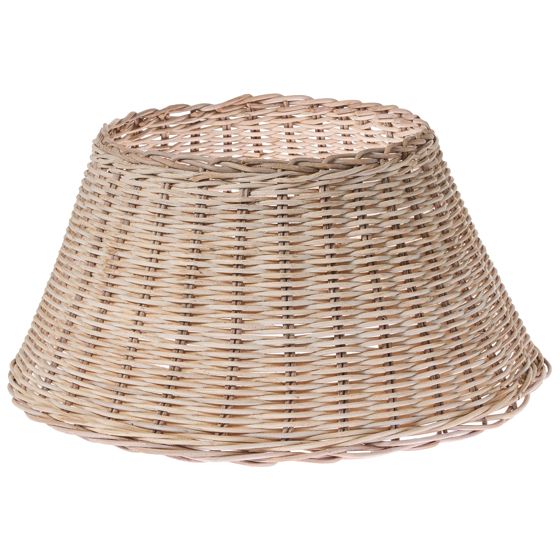Juletræs hylster FLOCON 47 cm Rattan Lysebrun