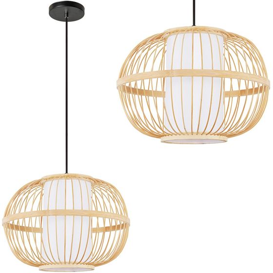 TOOLIGHT hængende loftlampe APP1631-1CP BOHO 30CN Beige 30x30x20,5cm