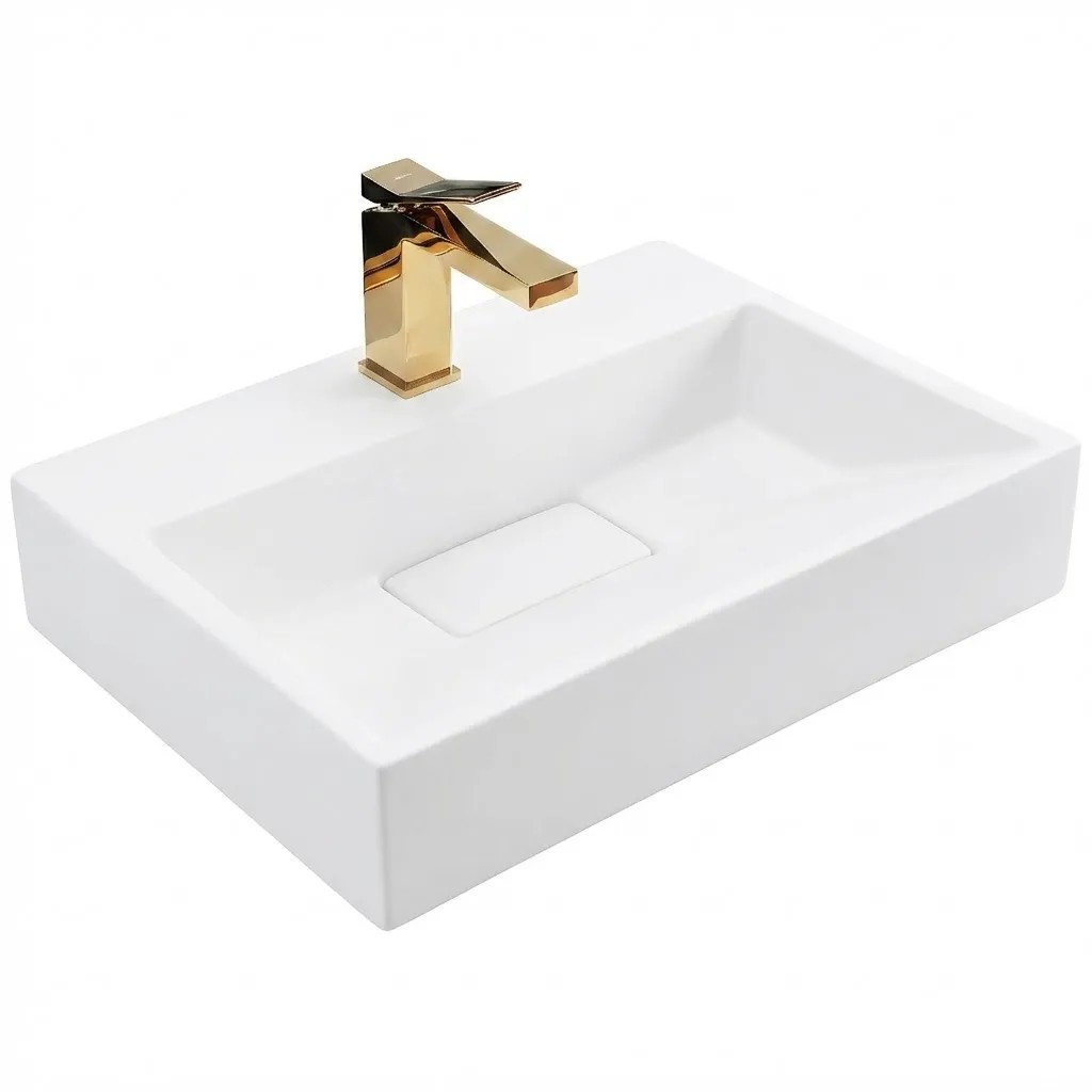 REA kompositvask GOYA 50 Hvid, 50x37x10cm