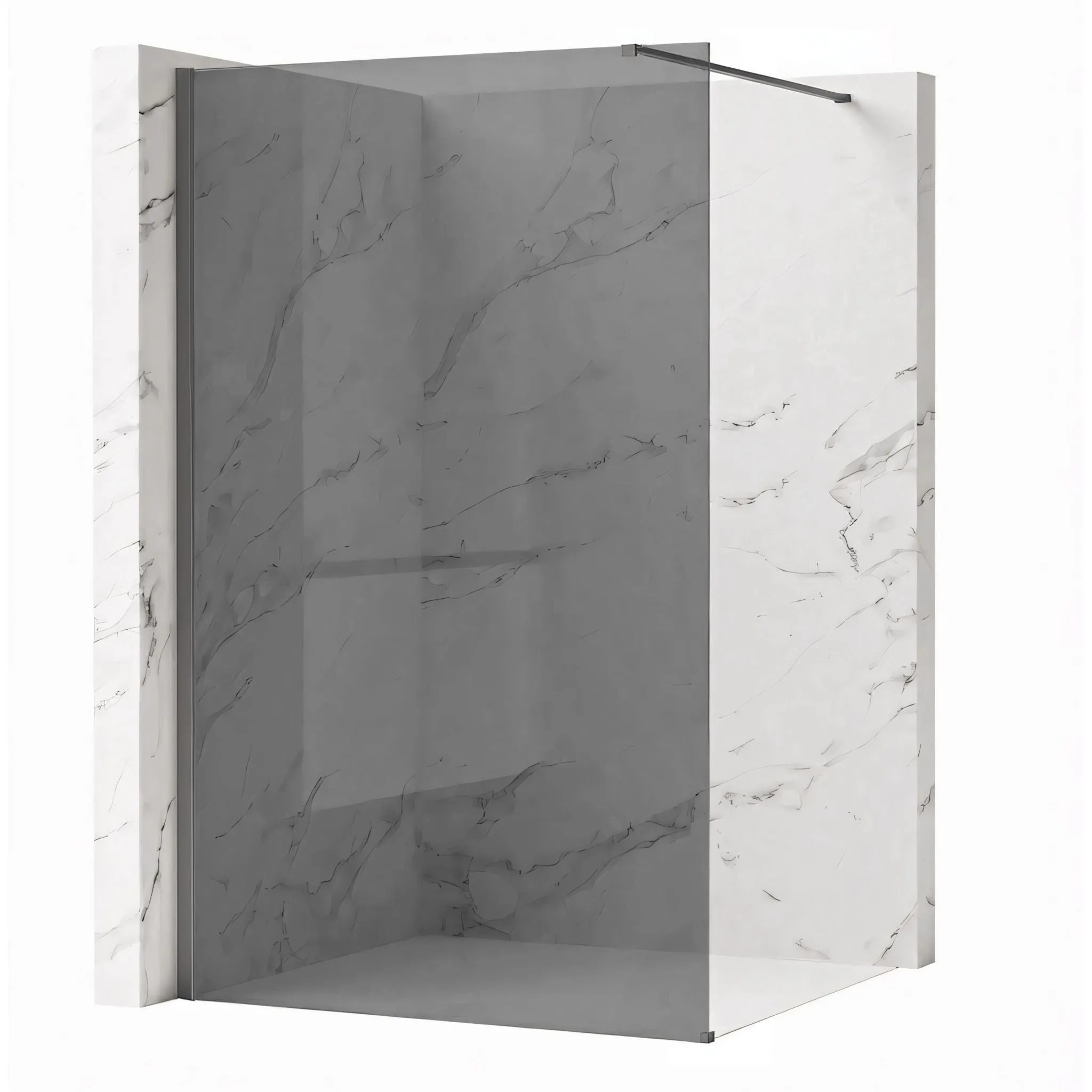 REA brusevæg Flexi Grey 110 Titan, 120x110x195cm