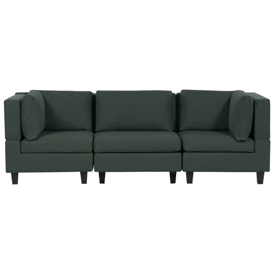 Modulsofa 3 personers UNSTAD Mørkegrøn