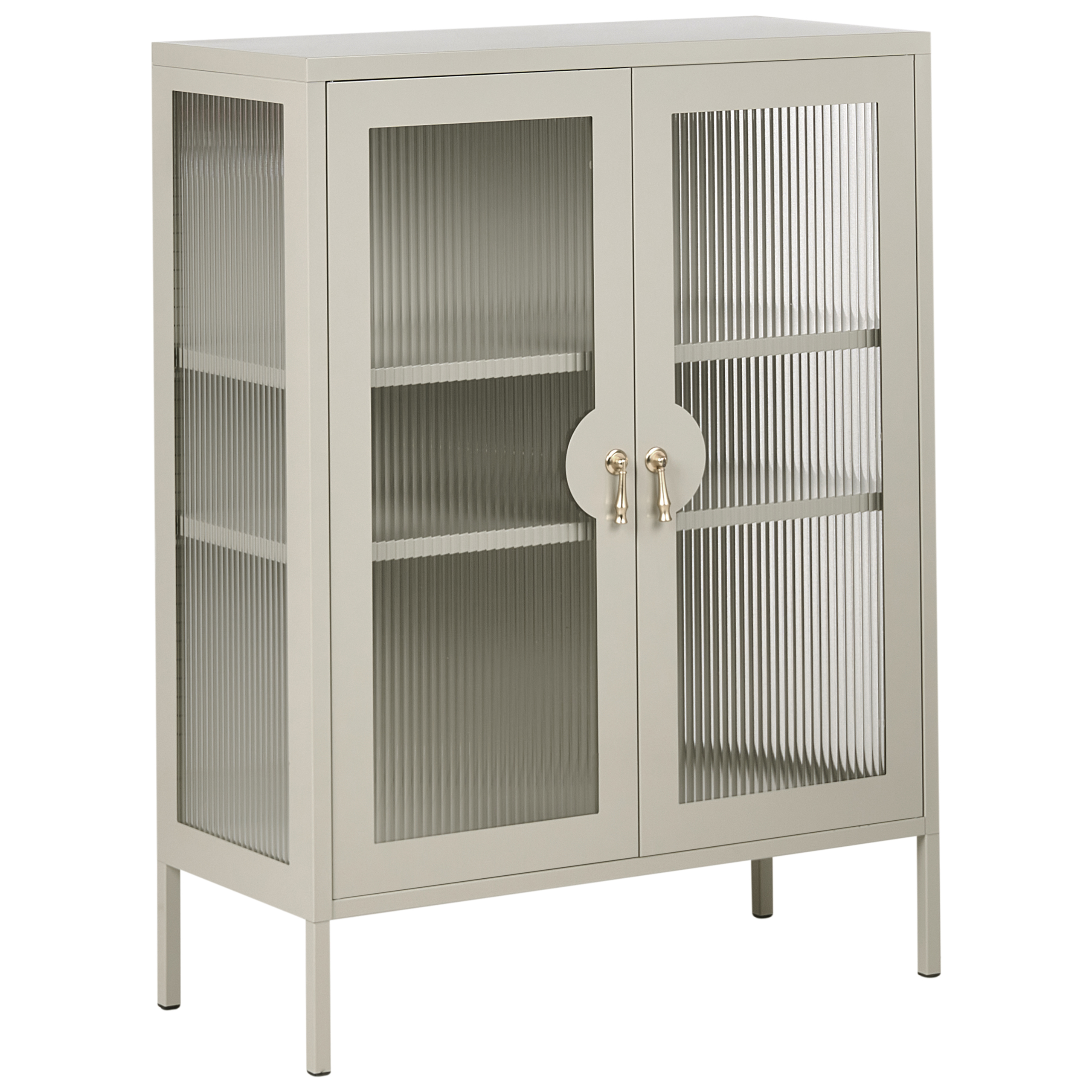 Kontorskab GLEORA Metal Lys Beige