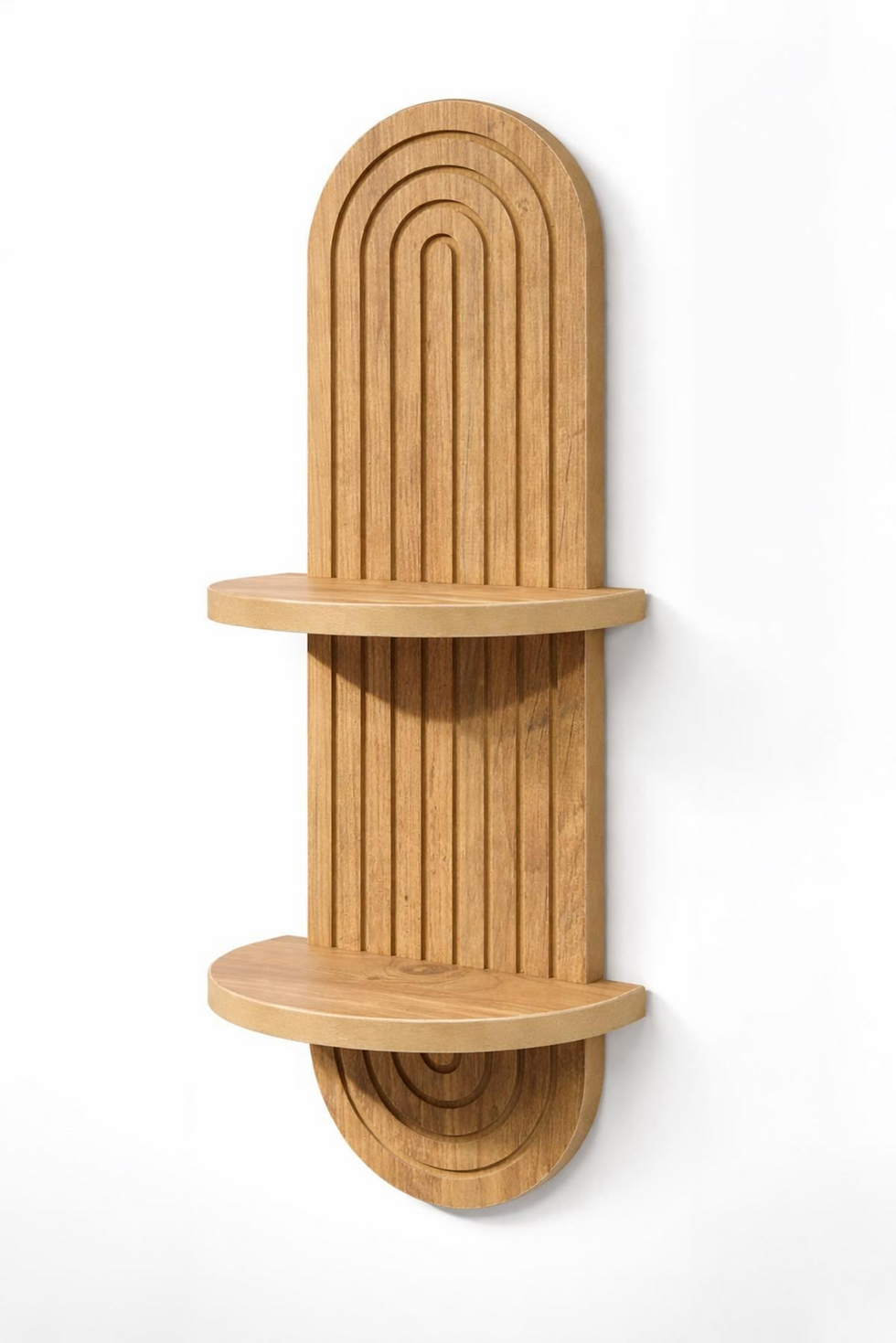 Norda Design Moderne væghylde, 20x70x13 cm, 100% melaminbelagt, 18 mm tyk | skandinavisk design, stilfuldt og funktionelt