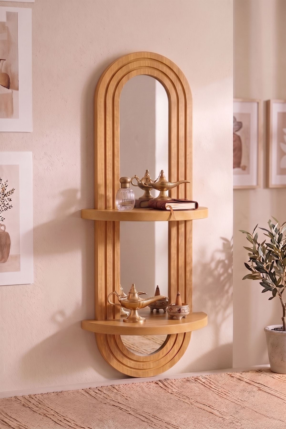 Norda Design Væghylde Cielo Shelf Variant 2 13 x 26 x 70 cm