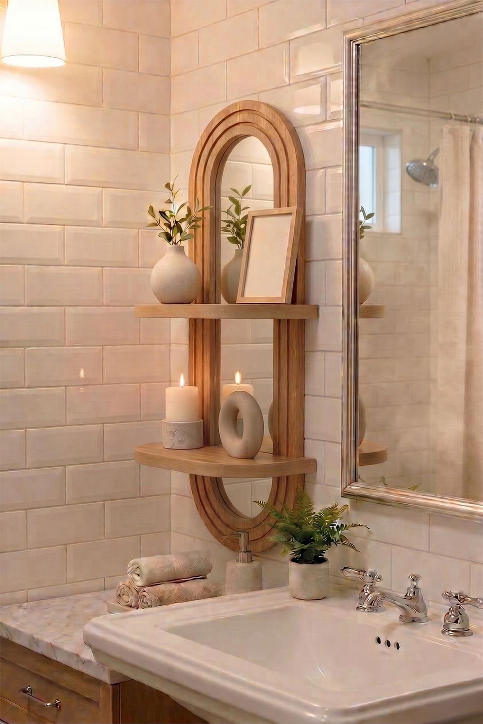 Norda Design Væghylde Cielo Shelf Variant 2 13 x 26 x 70 cm