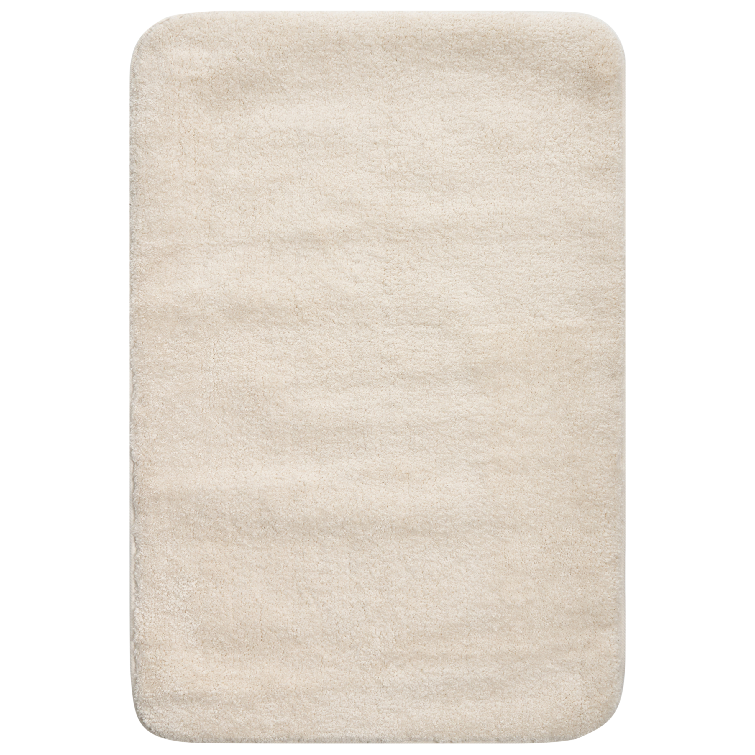 Bademåtte URLANA Cremehvid 60 x 90 cm Mikrofiber