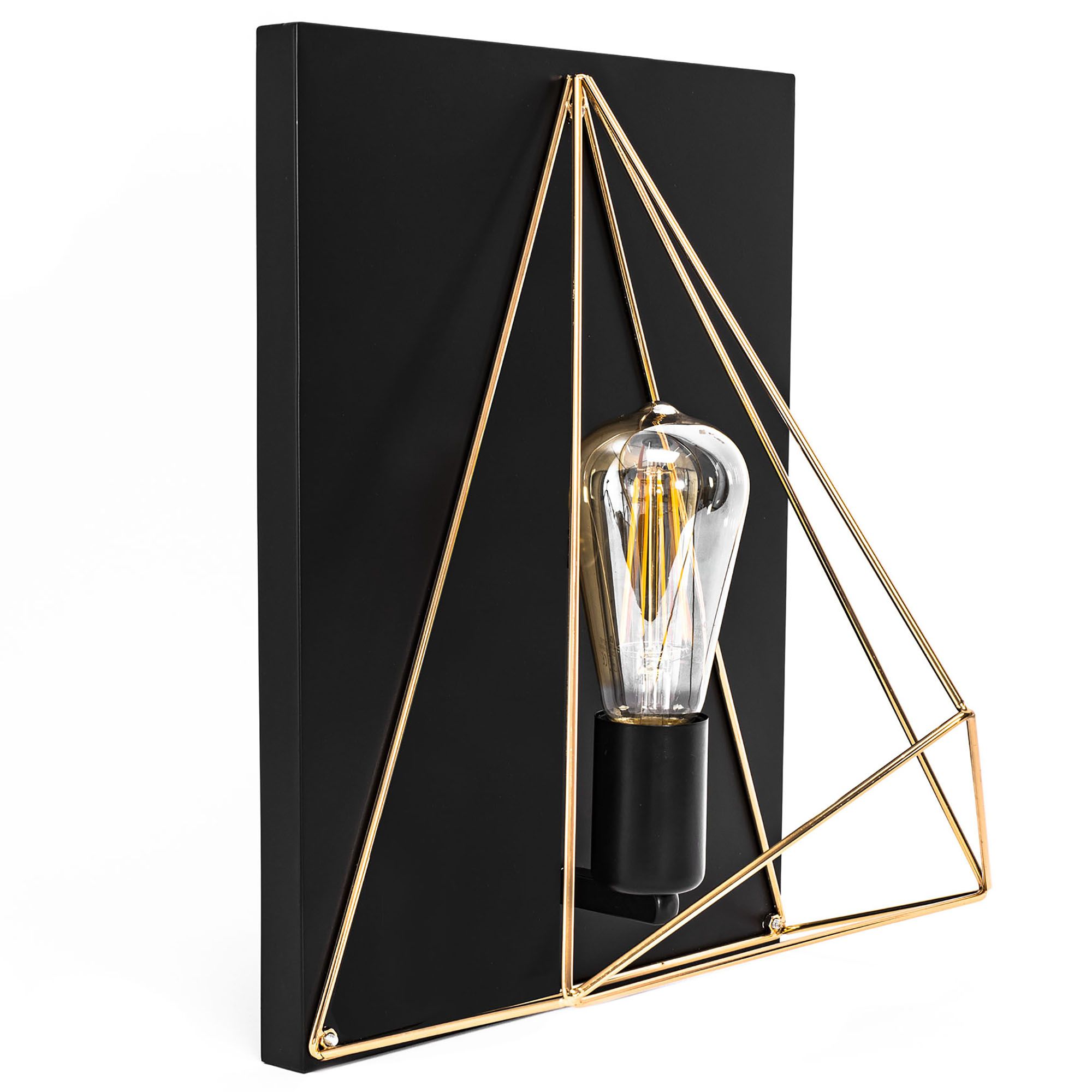 TOOLIGHT væglampe APP1095-1W Sort 25x20x34cm