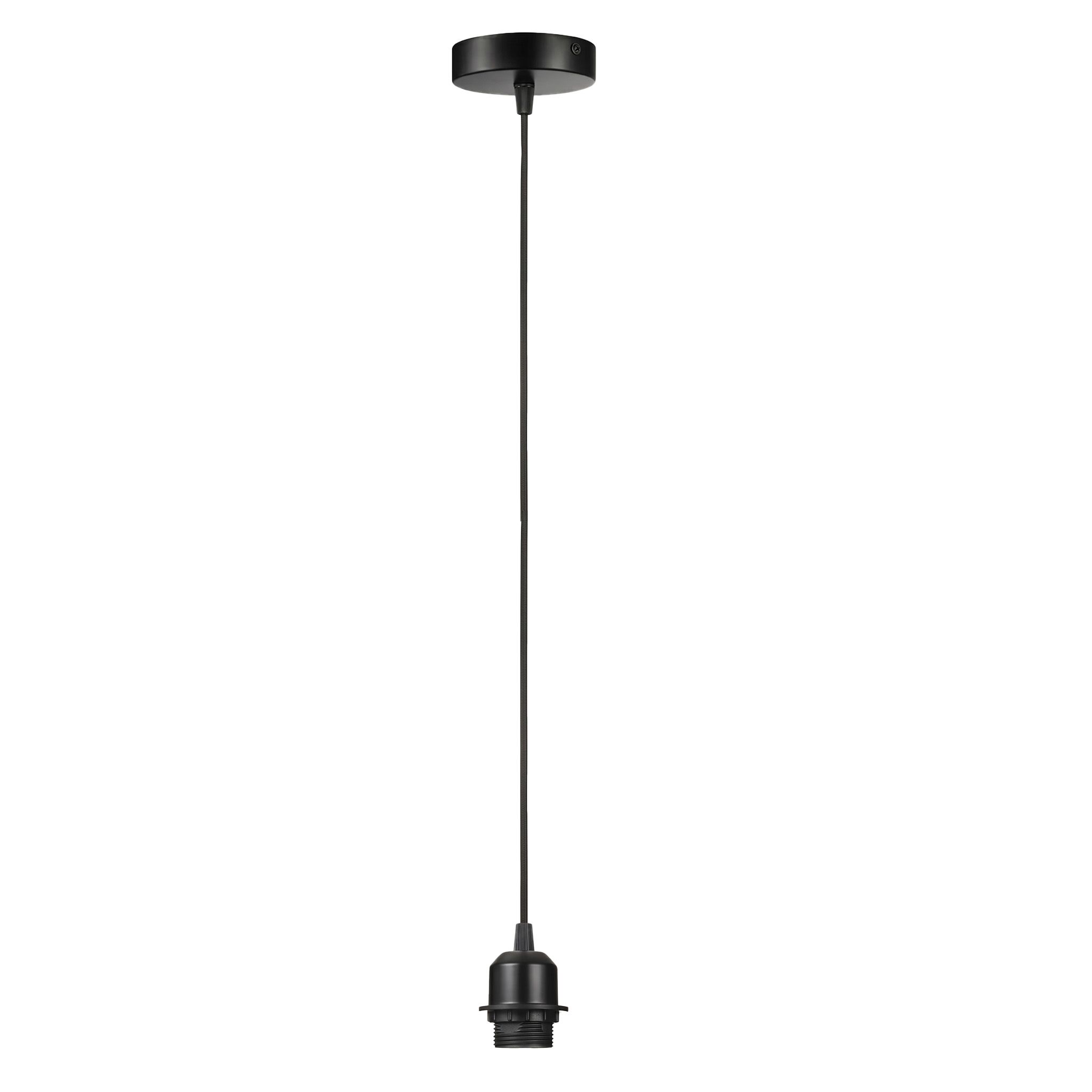 TOOLIGHT forlængerledning til lamper APP1955-2-W, Sort, 6x10x180cm