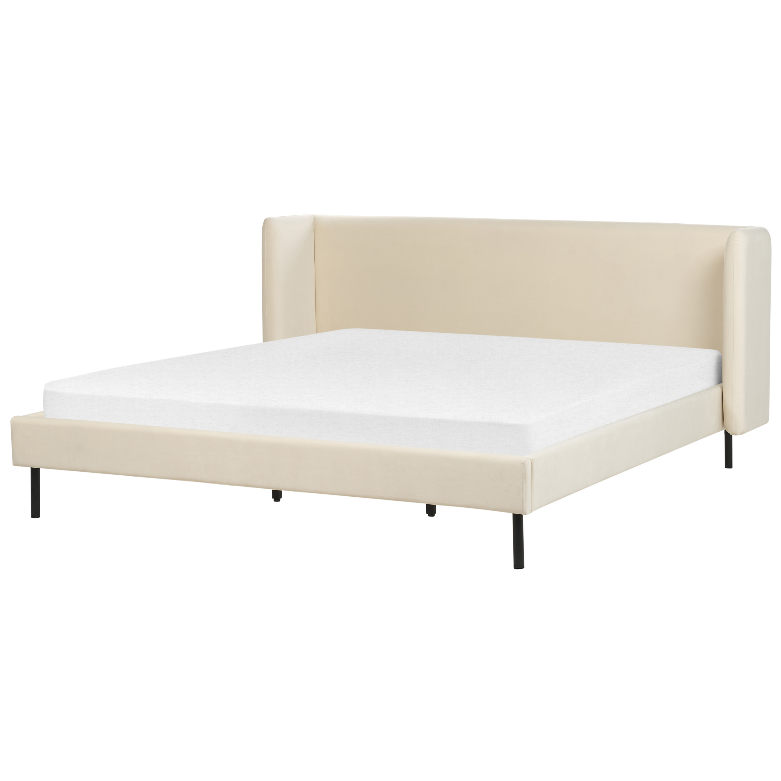 Seng Velour ARETTE 180 x 200 cm Lys Beige