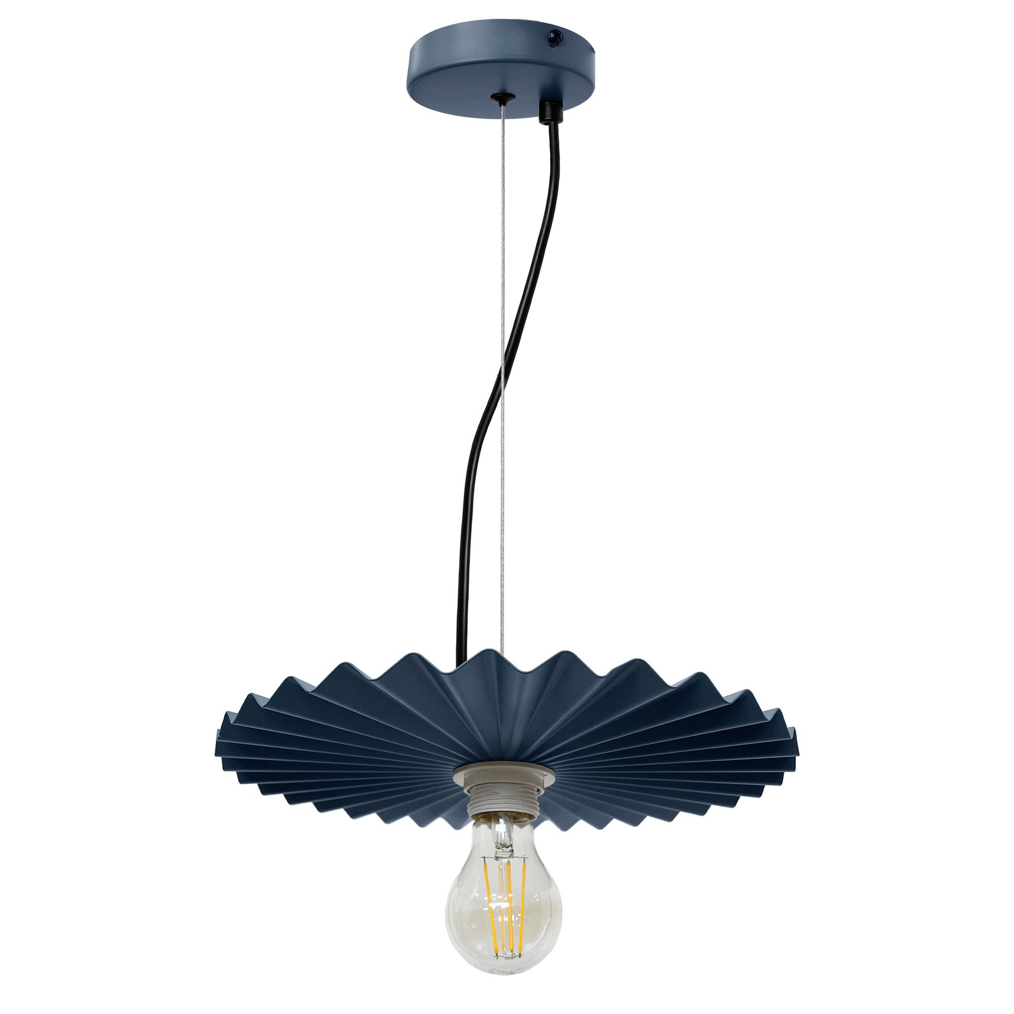 TOOLIGHT hængende loftlampe APP1456-1CP 30CM Blå 30x30x4cm