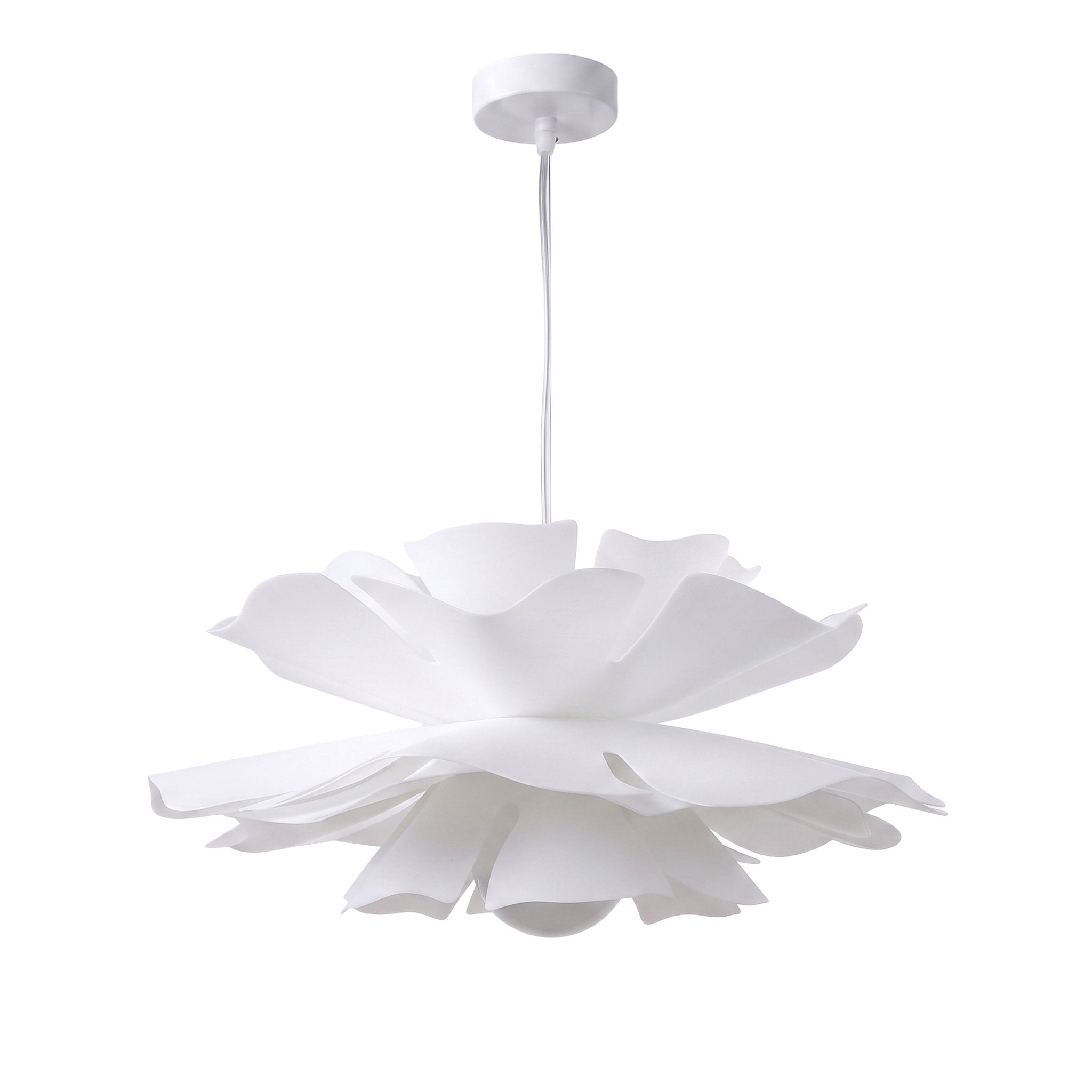 TOOLIGHT hængelampe APP1953-CP WHITE hvid, 50x50x20cm