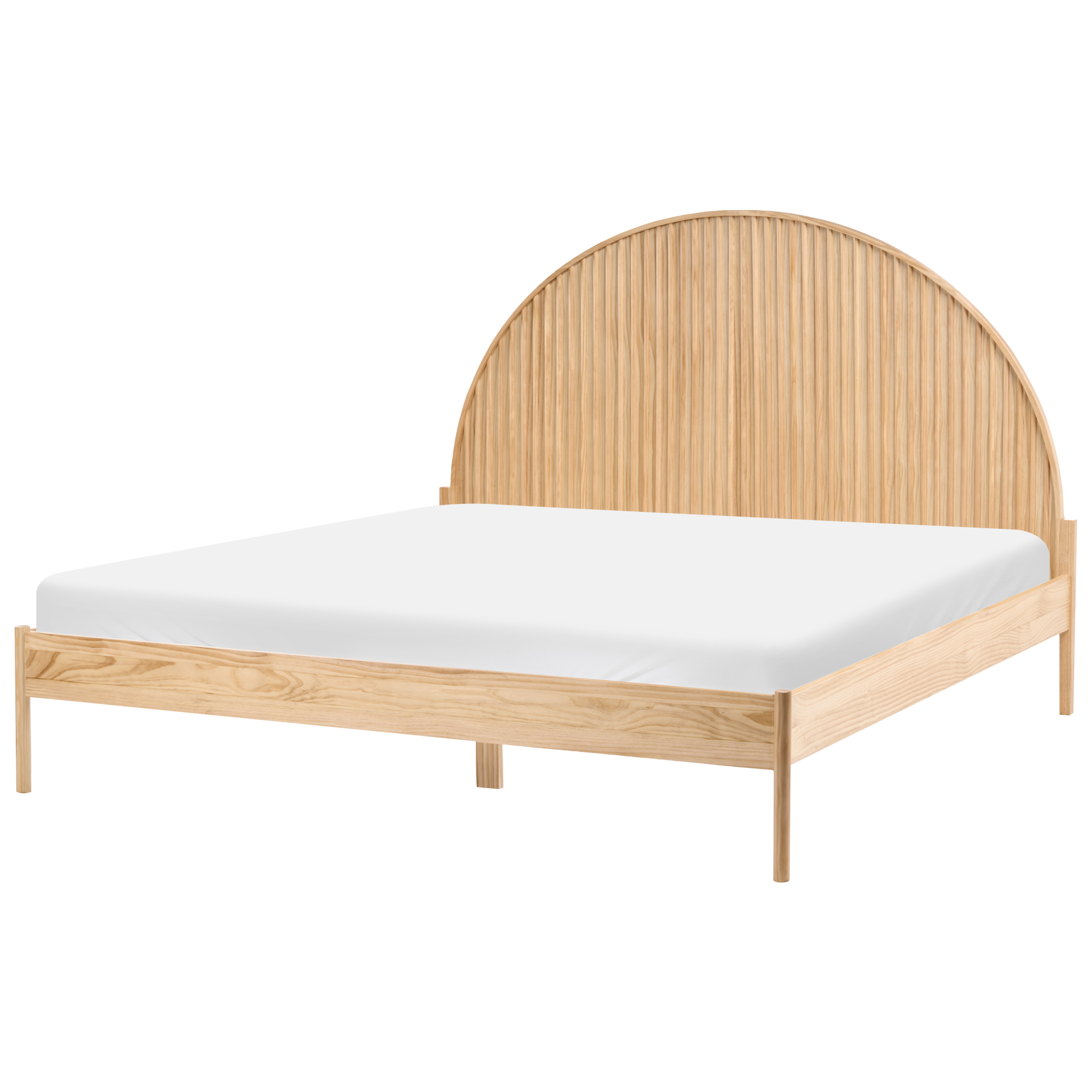 Seng Fyretræ MASCORTEL 180 x 200 cm Lysebrun