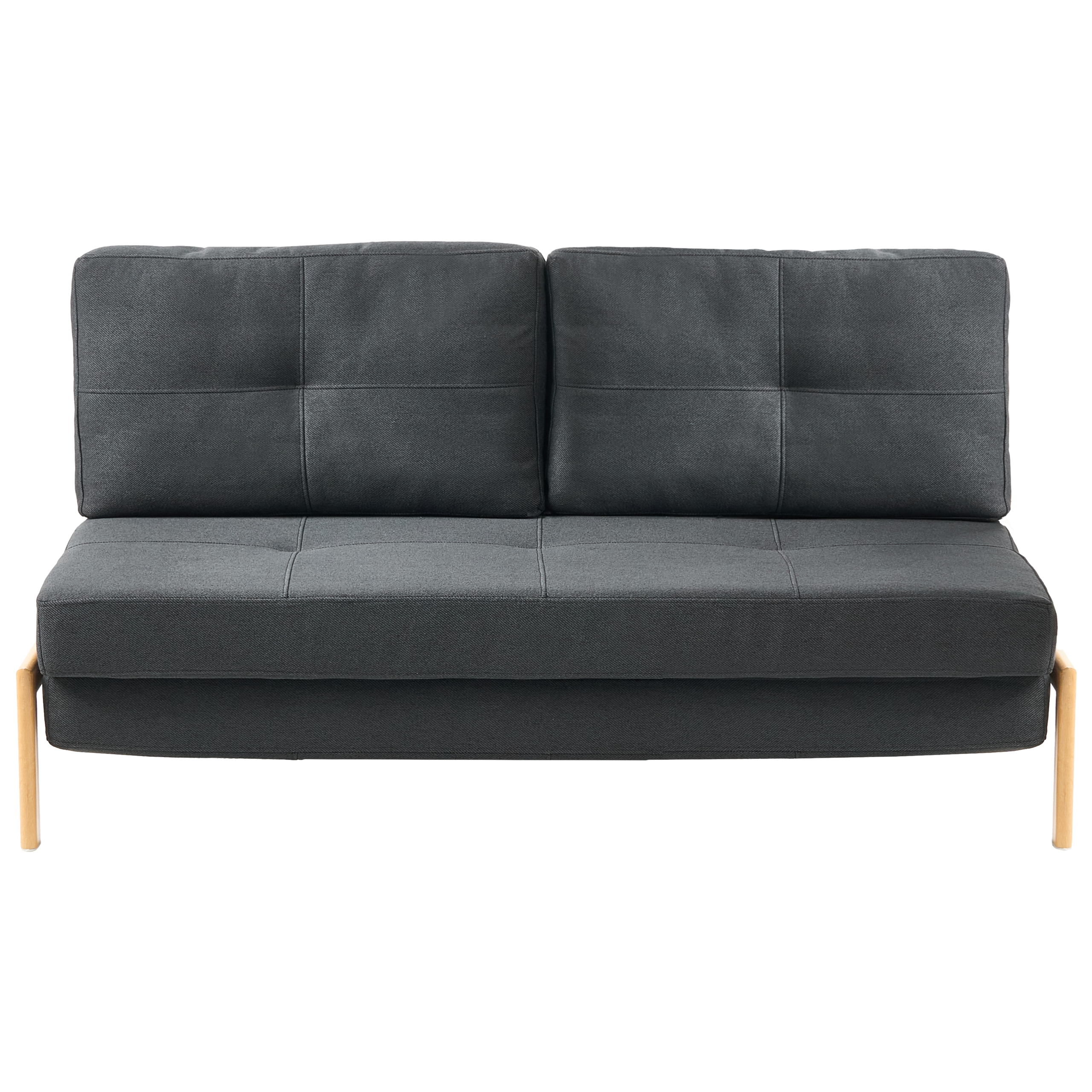 Sovesofa 2 personers EDLAND Sort