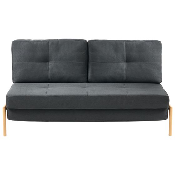 Sovesofa 2 personers EDLAND Sort