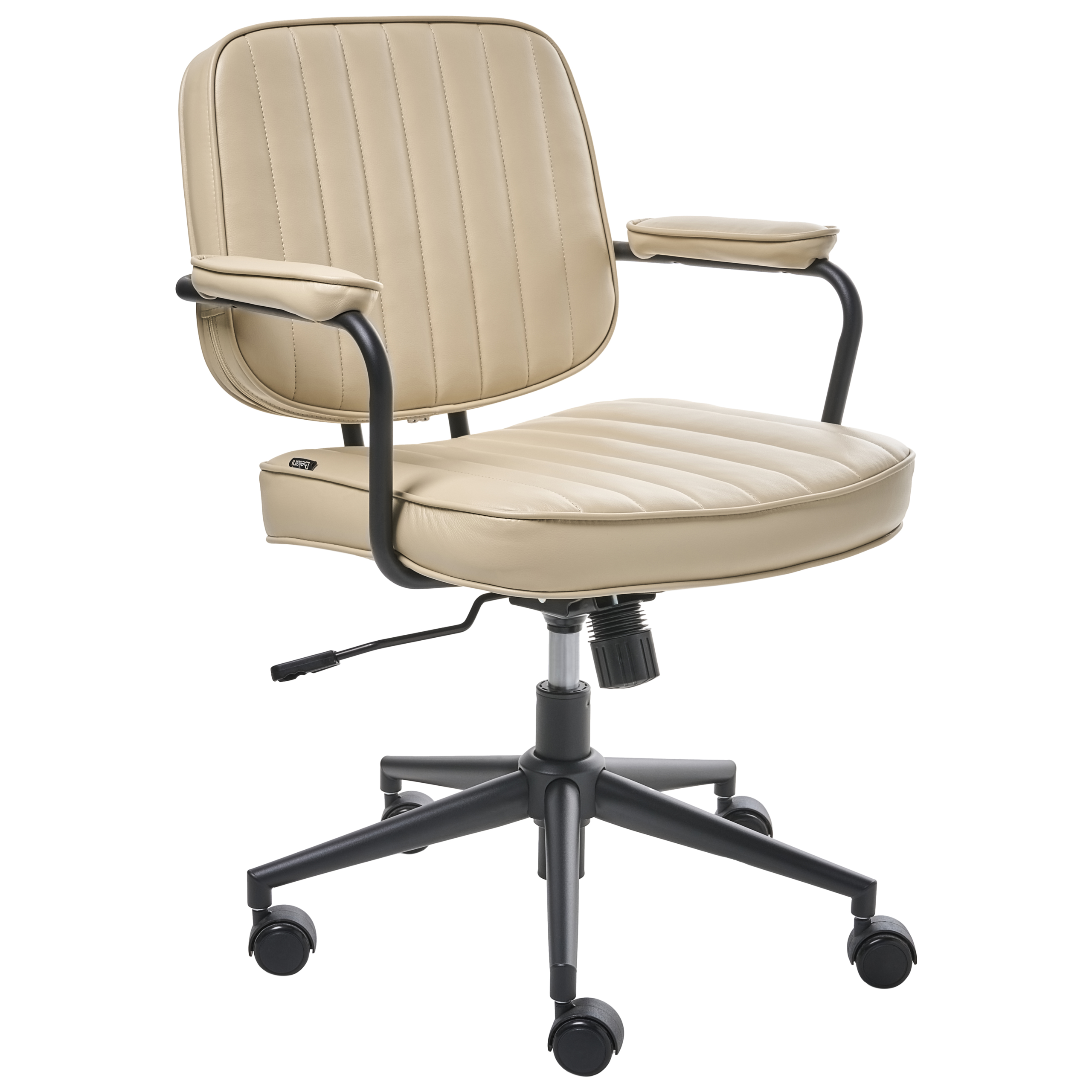 Skrivebordsstol BERNE Kunstlæder Beige