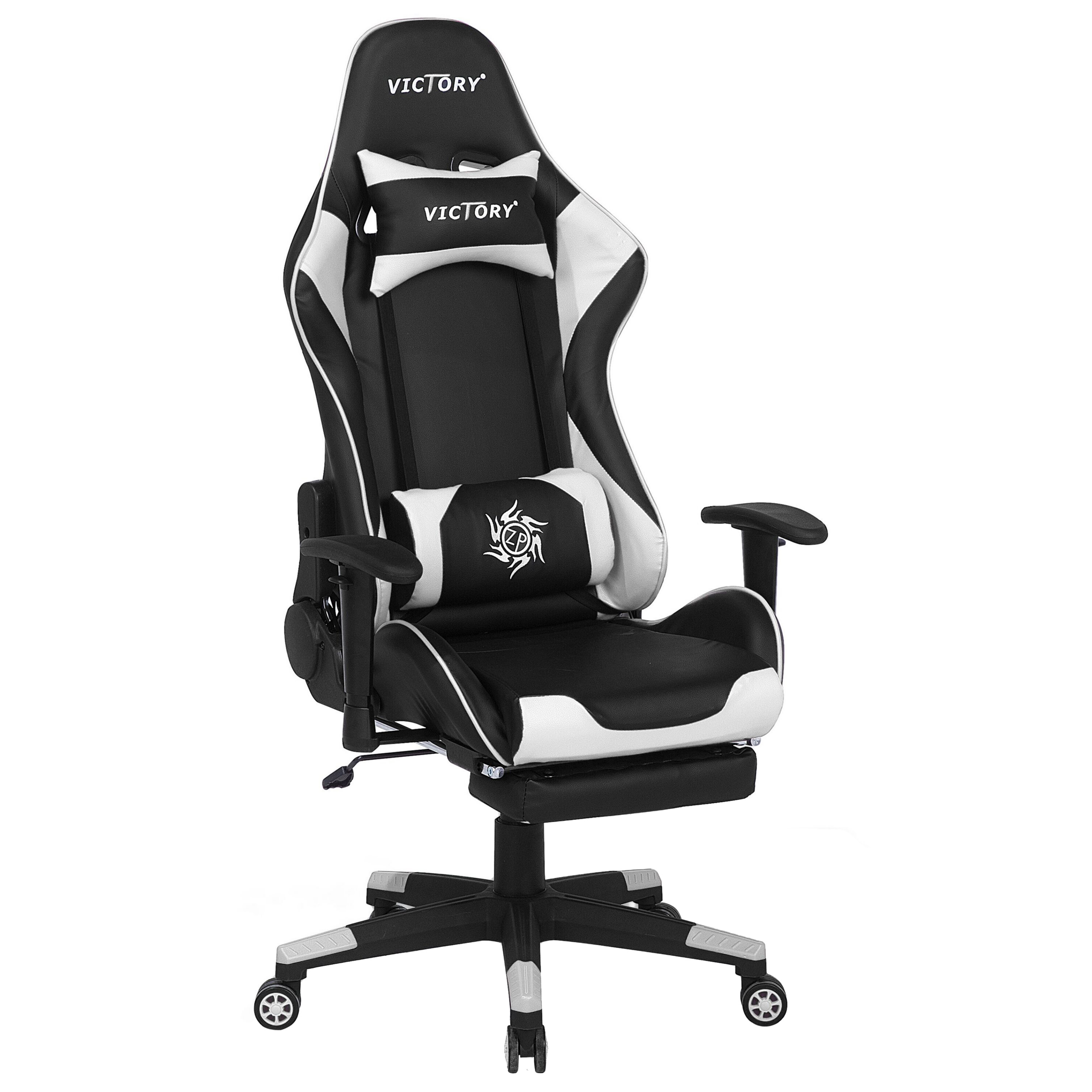 Gamingstol VICTORY Kunstlæder Hvid