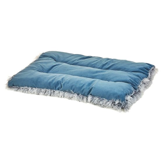 Hundepude ERGANI Velour Blå