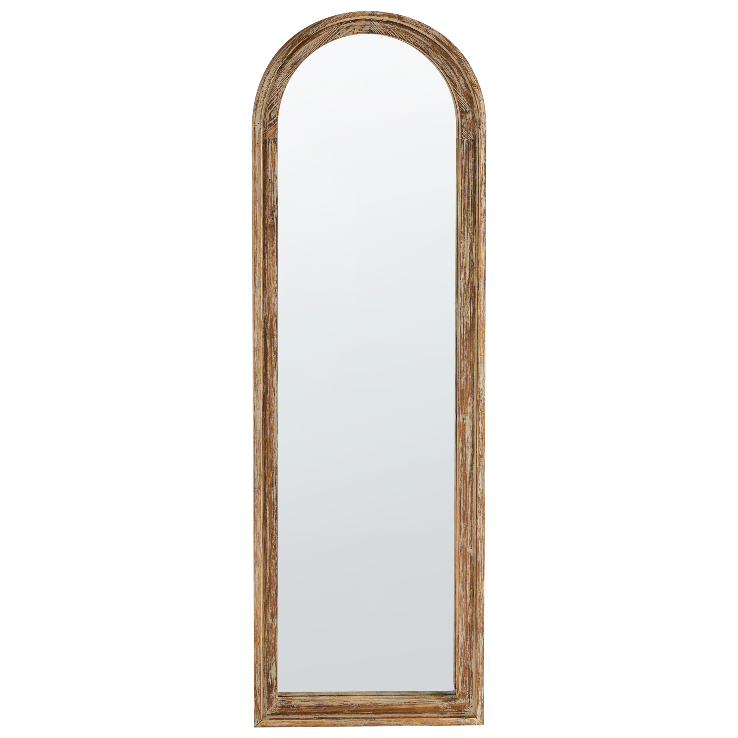 Vægspejl COIGNY 55 cm 170 cm Ædelgran Lysebrun